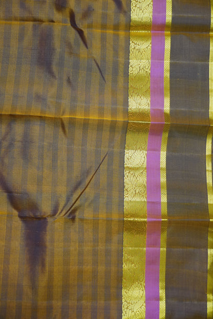 Pure Silk Saree - Mehndi Green