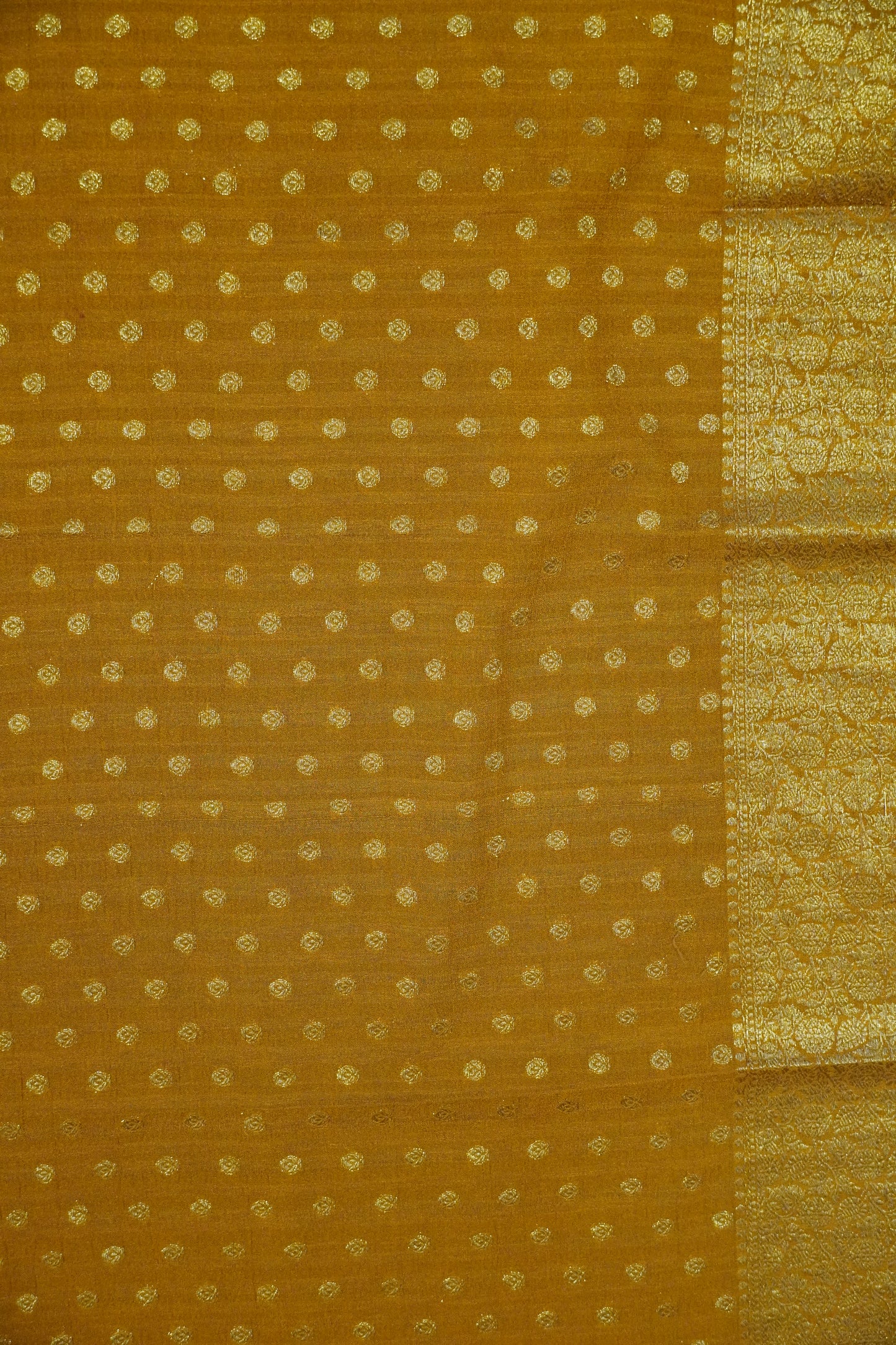Banarasi Georgette Saree - Lavender - Orange