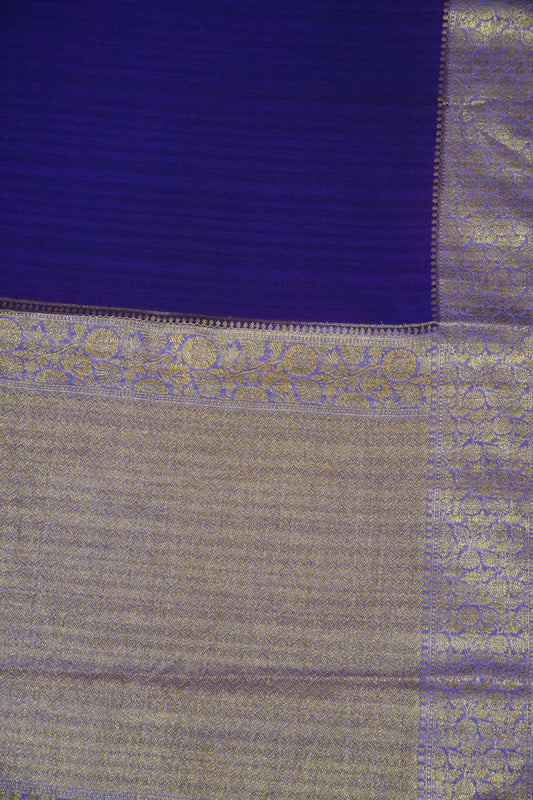 Banarasi Georgette Saree - Purple