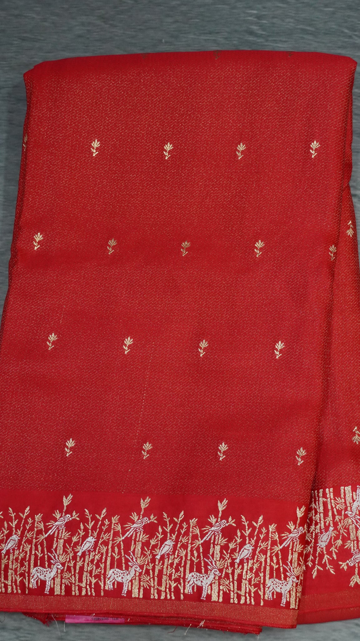 Banarasi Tussar saree- Red