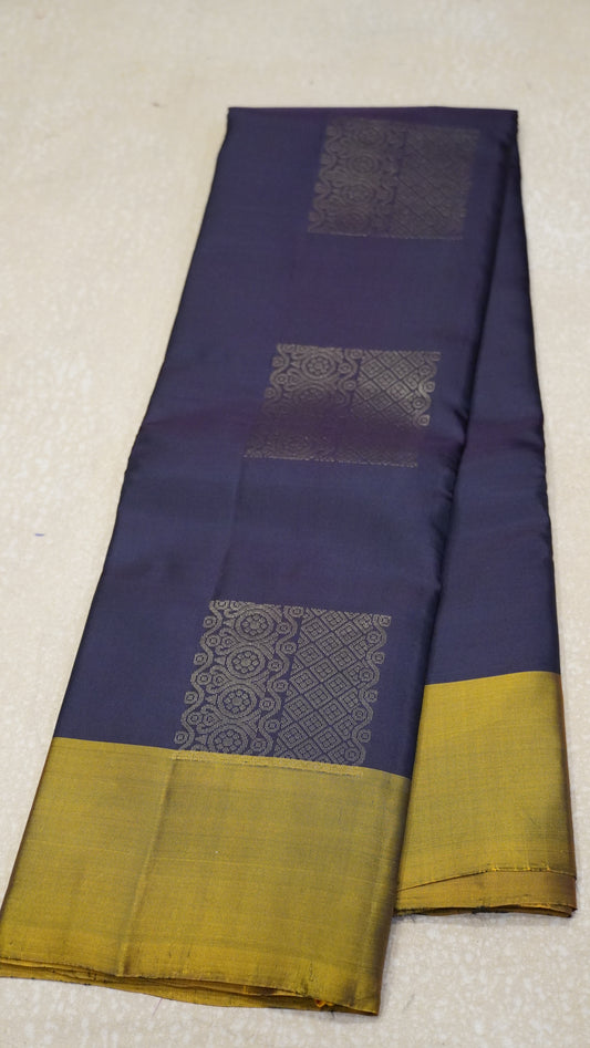 Pure Double Wrap Soft Silk Saree-Arakku
