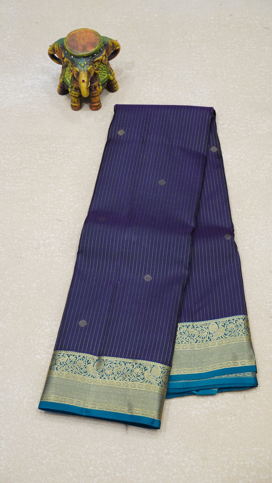 Pure Kanjivaram Silk Saree - Wine