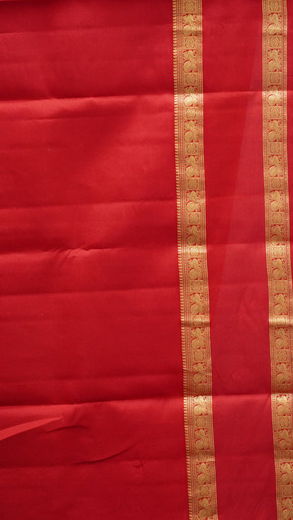 Pure Kanjivaram Silk Saree - Mustard Yellow