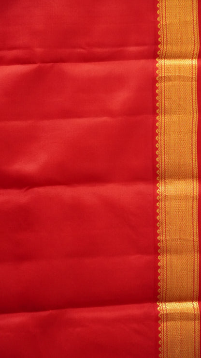 Pure Kanjivaram Silk Saree - Mustard