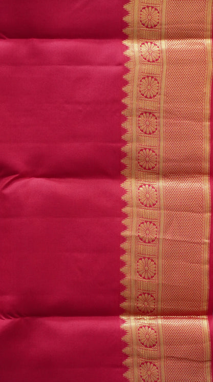 Pure Kanjivaram Silk Saree - Maroon