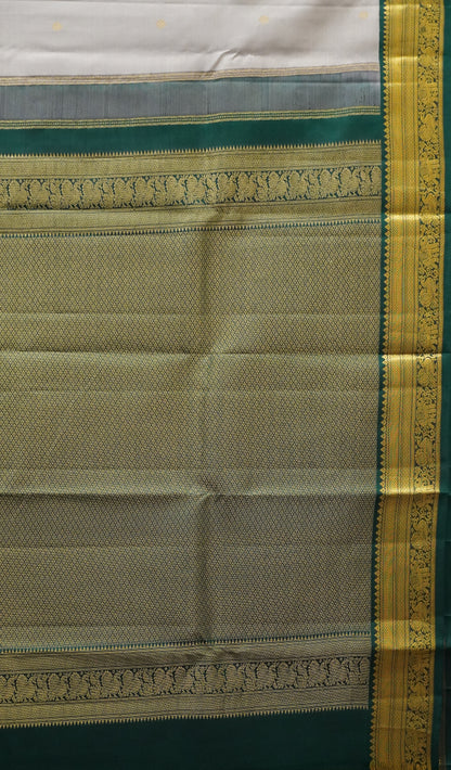 Pure Kanjivaram Silk Saree - Beige