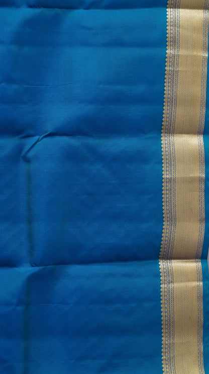 Pure Kanjivaram Silk Saree - Violet
