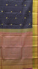 Pure Kanjivaram Silk Saree - Purple thumbnail