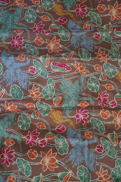 Tissue Kota Saree - Pichwai Beige