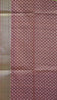 Semi Tussar Saree with Abstract Print - Mehandi Green thumbnail