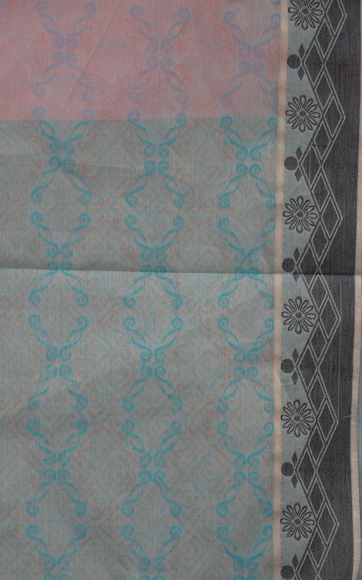 Kota Cotton Saree - Pink