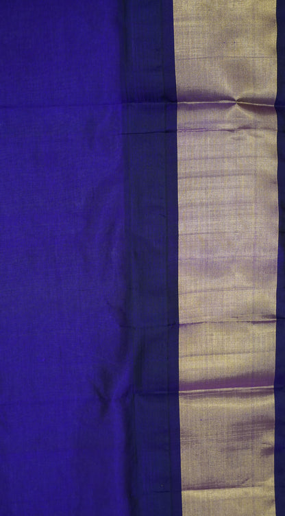 Pure Silk Cotton Saree-Mehandi Green