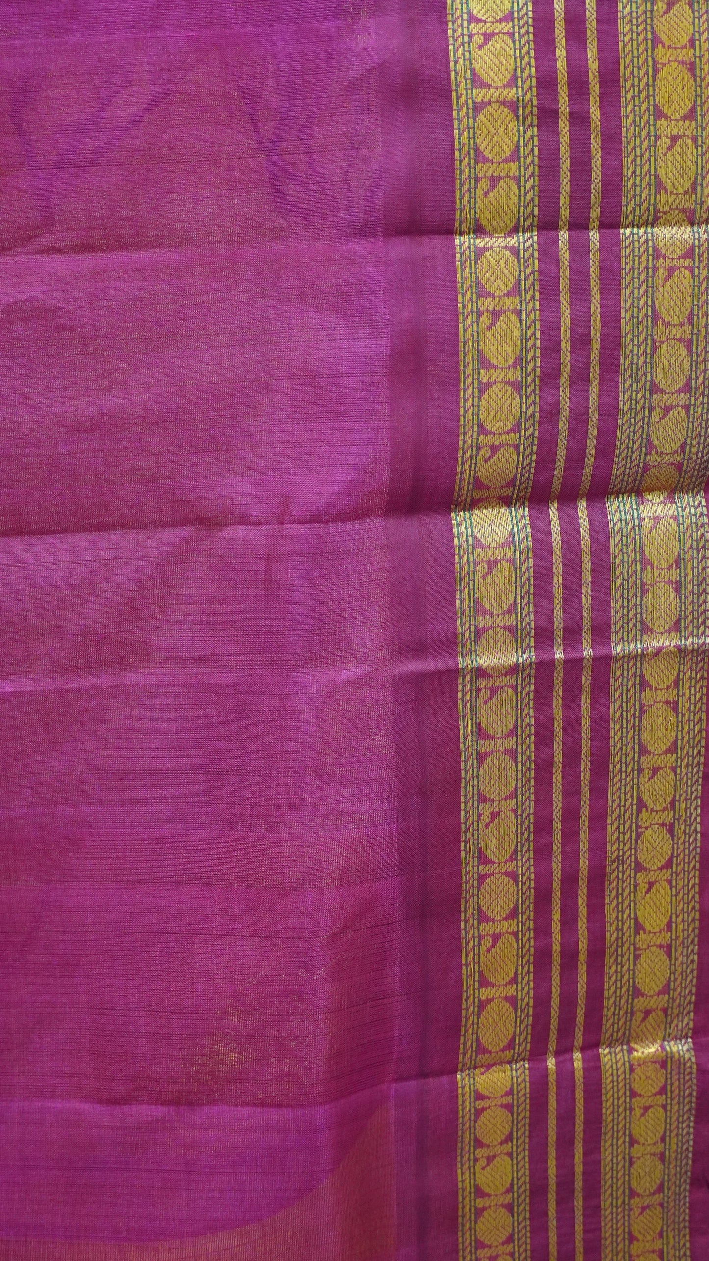 Pure Silk Cotton Saree-Mango Yellow