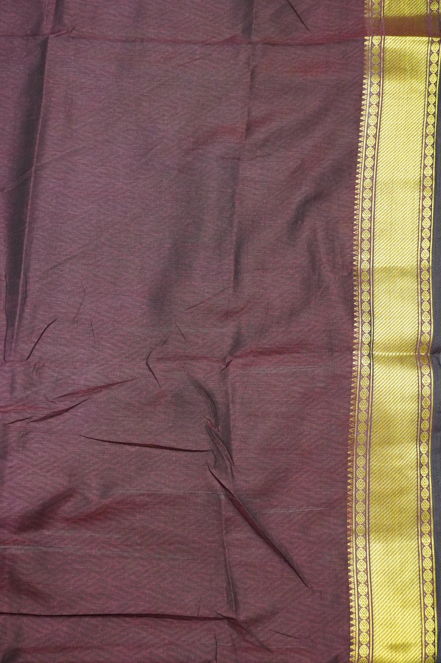 Semi Patola Saree - Black