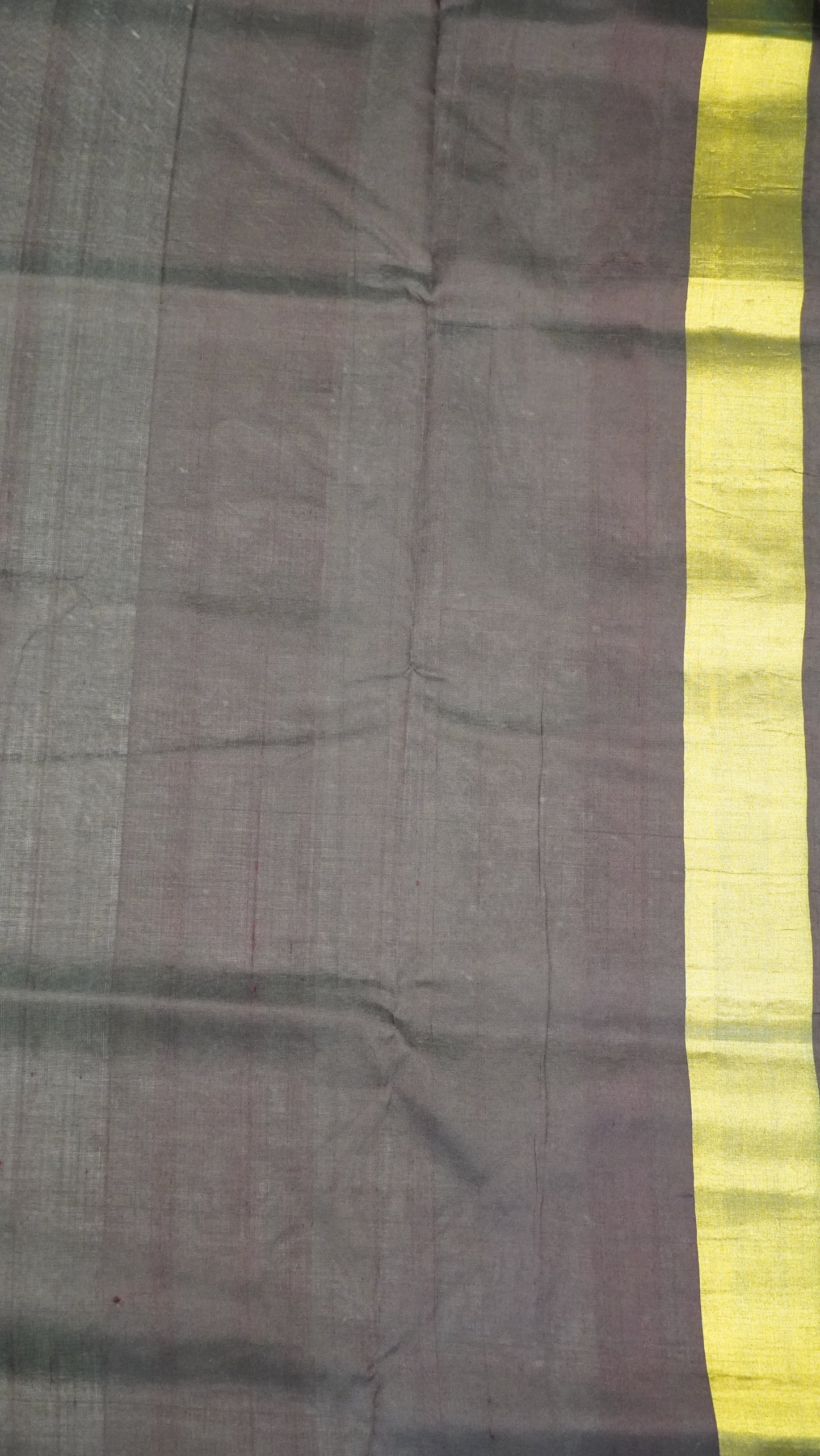 Pure Silk Cotton Saree-Dark Maroon
