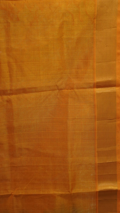 Pure Silk Cotton Saree-Green