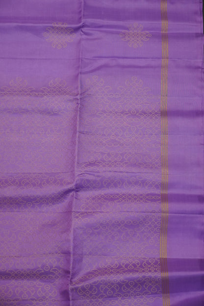 Pure Silk Saree - Kolam Lavender