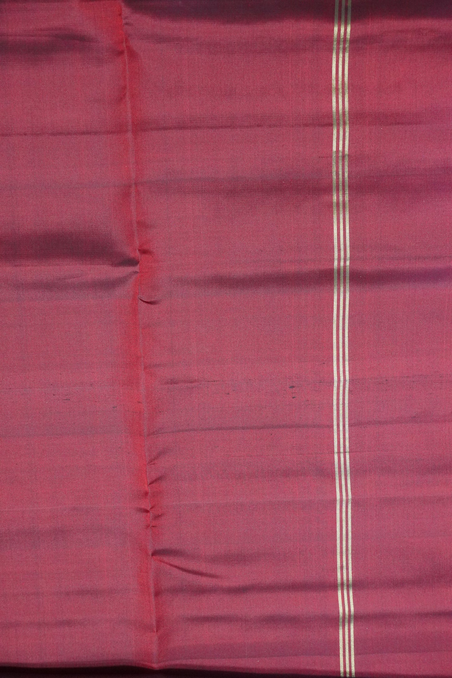 Pure Silk Saree - Kolam Maroon