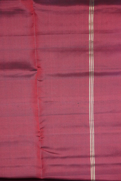 Pure Silk Saree - Kolam Maroon