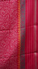 Dola Silk Saree Kolam Print - Pink thumbnail