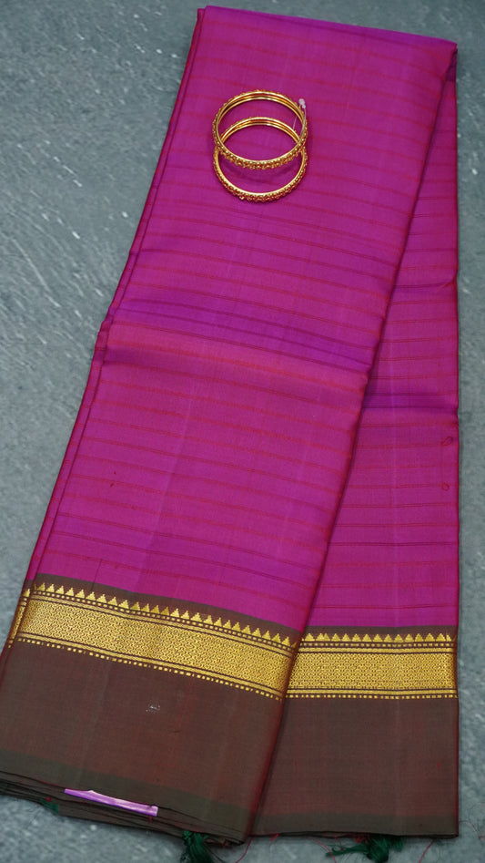 Pure Kanjivaram Silk Saree -Magenta