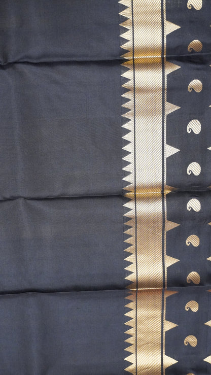 Pure Kanjivaram Silk Saree -Mango Yellow