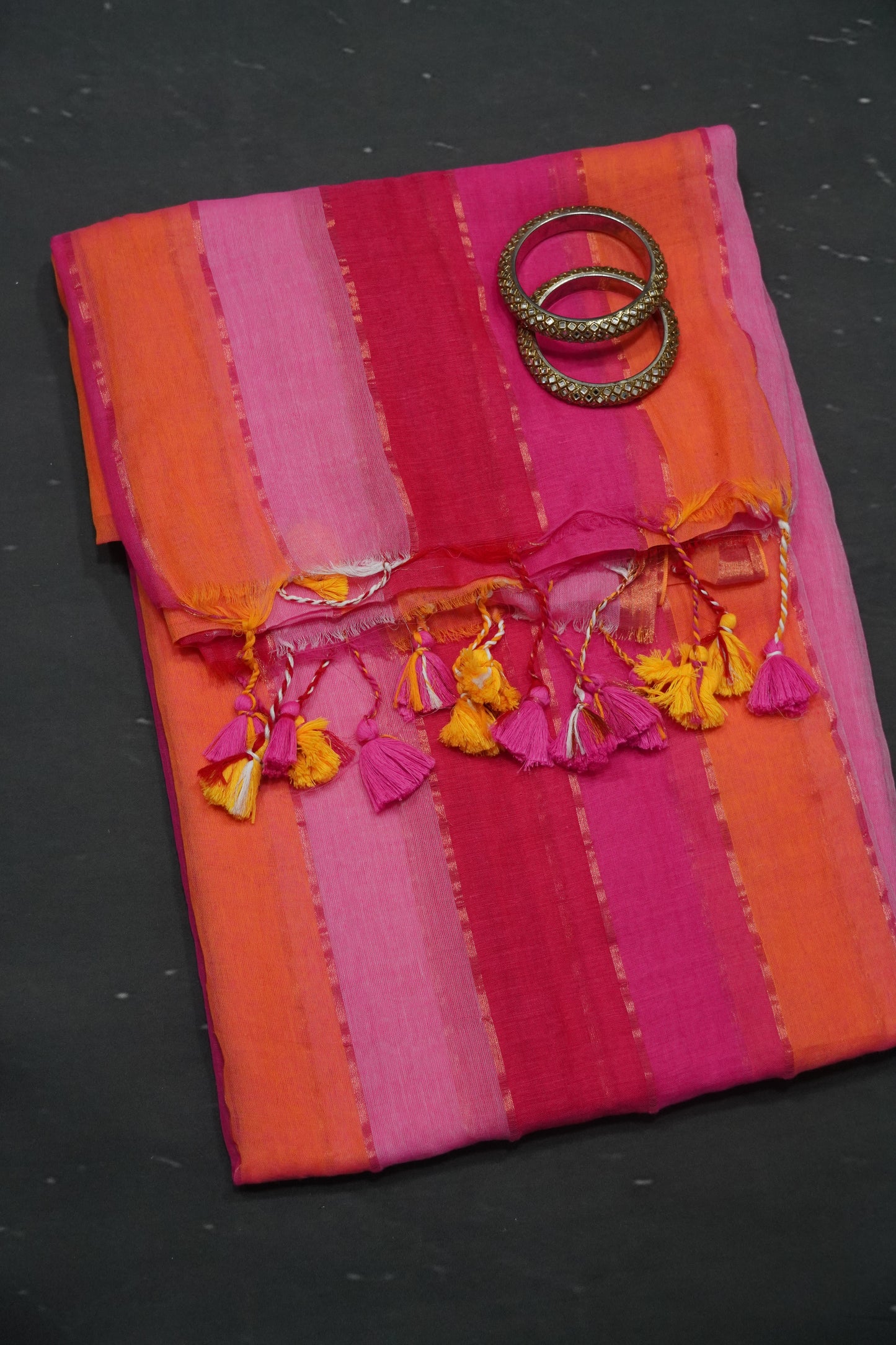 Khadi Silk Saree - Pastel Shade Pink