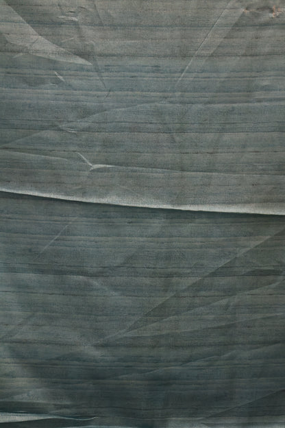 Art Mulberry Silk Saree-Sky Blue Penn Kalamkari