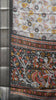 Chanderi Saree Kalamkari Print - Grey thumbnail