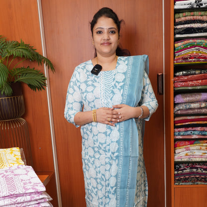 3 Pcs Kurti Set
