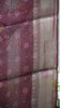 Chanderi Saree Lotus Print - Lavendar thumbnail