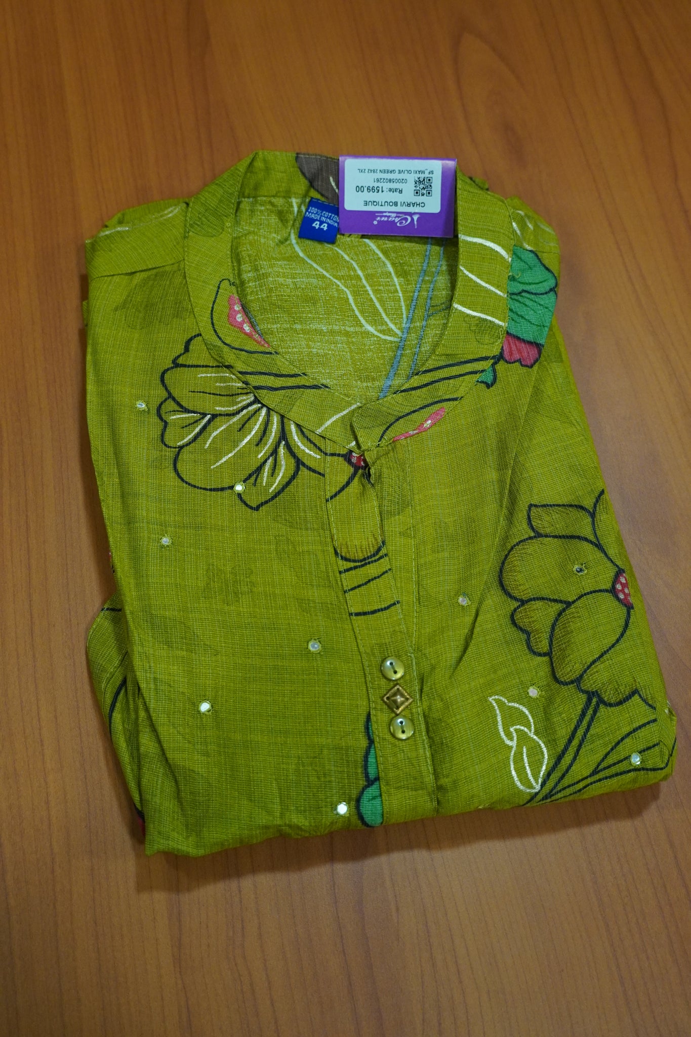 Kurti Top - Green