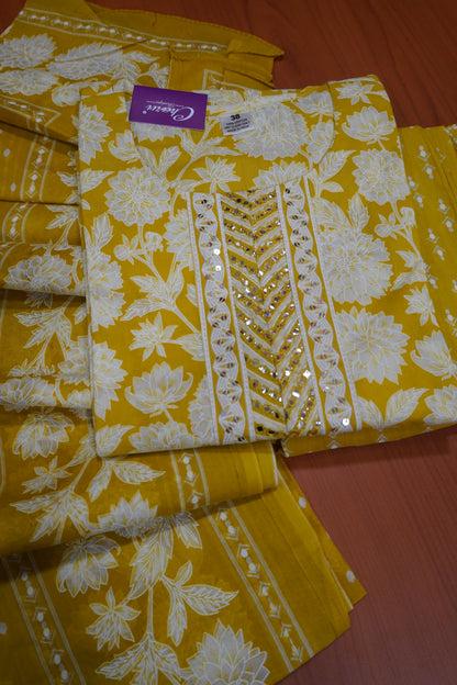 3 Pcs Kurti Set