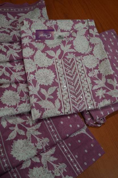 3 Pcs Kurti Set