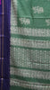 Dola Silk Saree Floral Print - Green thumbnail