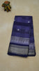 Chanderi Saree Flower Print - Grey thumbnail