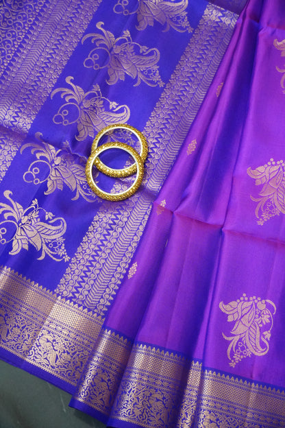 Pure Soft Silk- Purple-Voilet