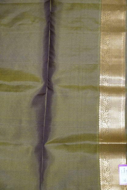 Pure Soft Silk- Greyish Beige-Brown