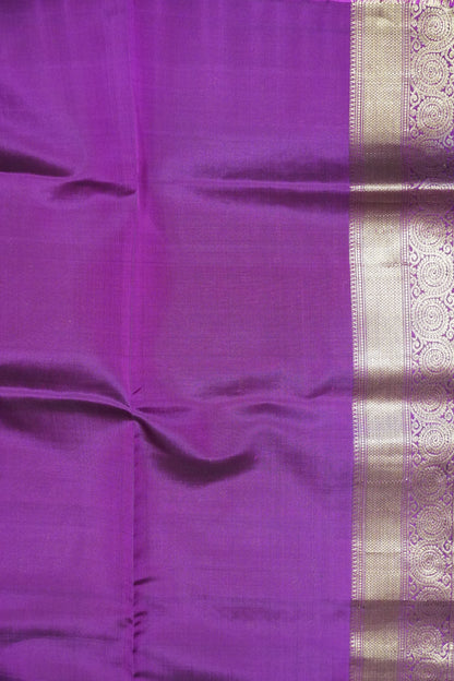 Pure Soft Silk- Grass green-Magenta
