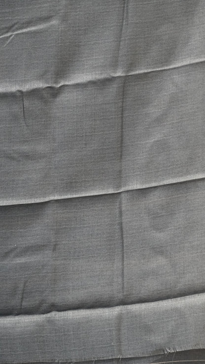 Jute Cotton Saree - Blue