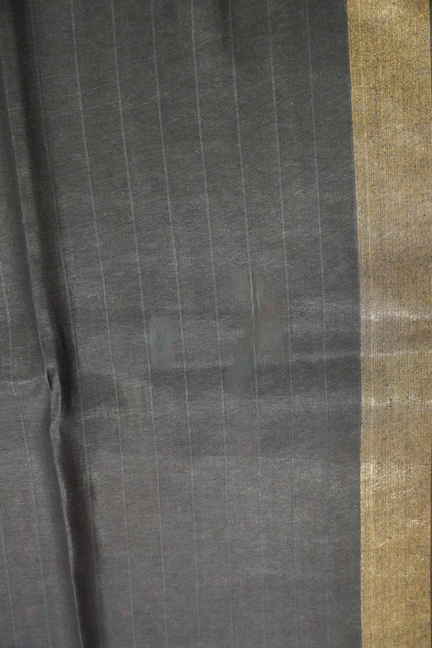 Pure Tussar Saree - Checks Red