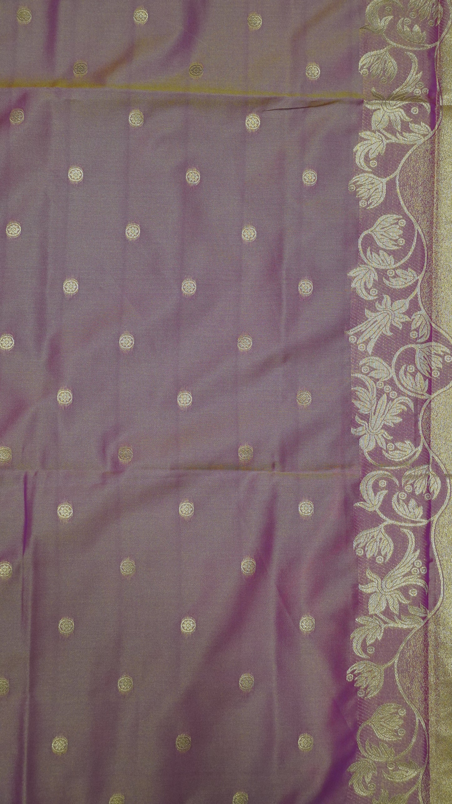 Semi Soft Silk Saree-Rangoli Zari Parrot Green