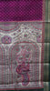 Chanderi Saree Bandhini Print - Purple thumbnail