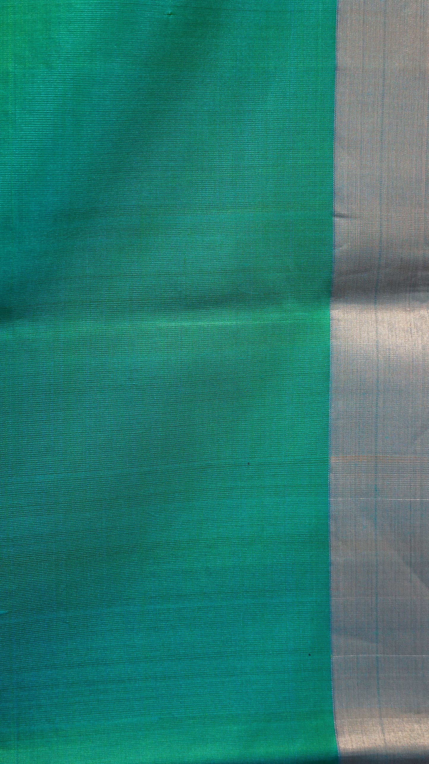 Pure Soft Silk Saree - Arakku-Teal Green