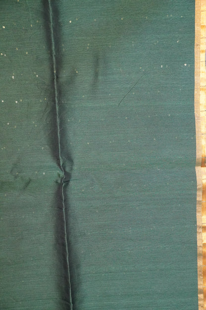 Pure Matka Tussar - Grass Green