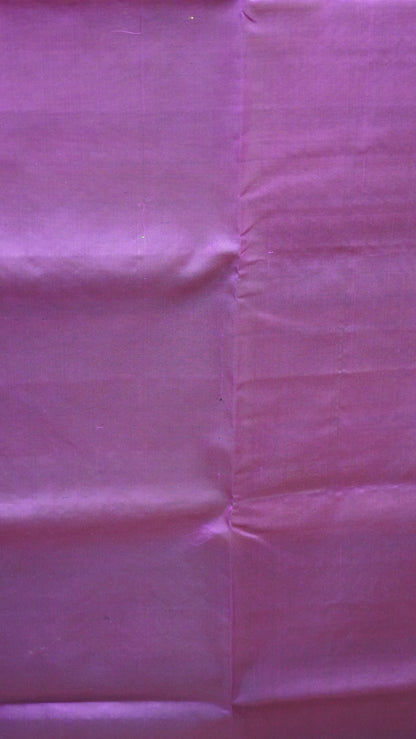 Pure Soft Silk Saree - Peach-Wine