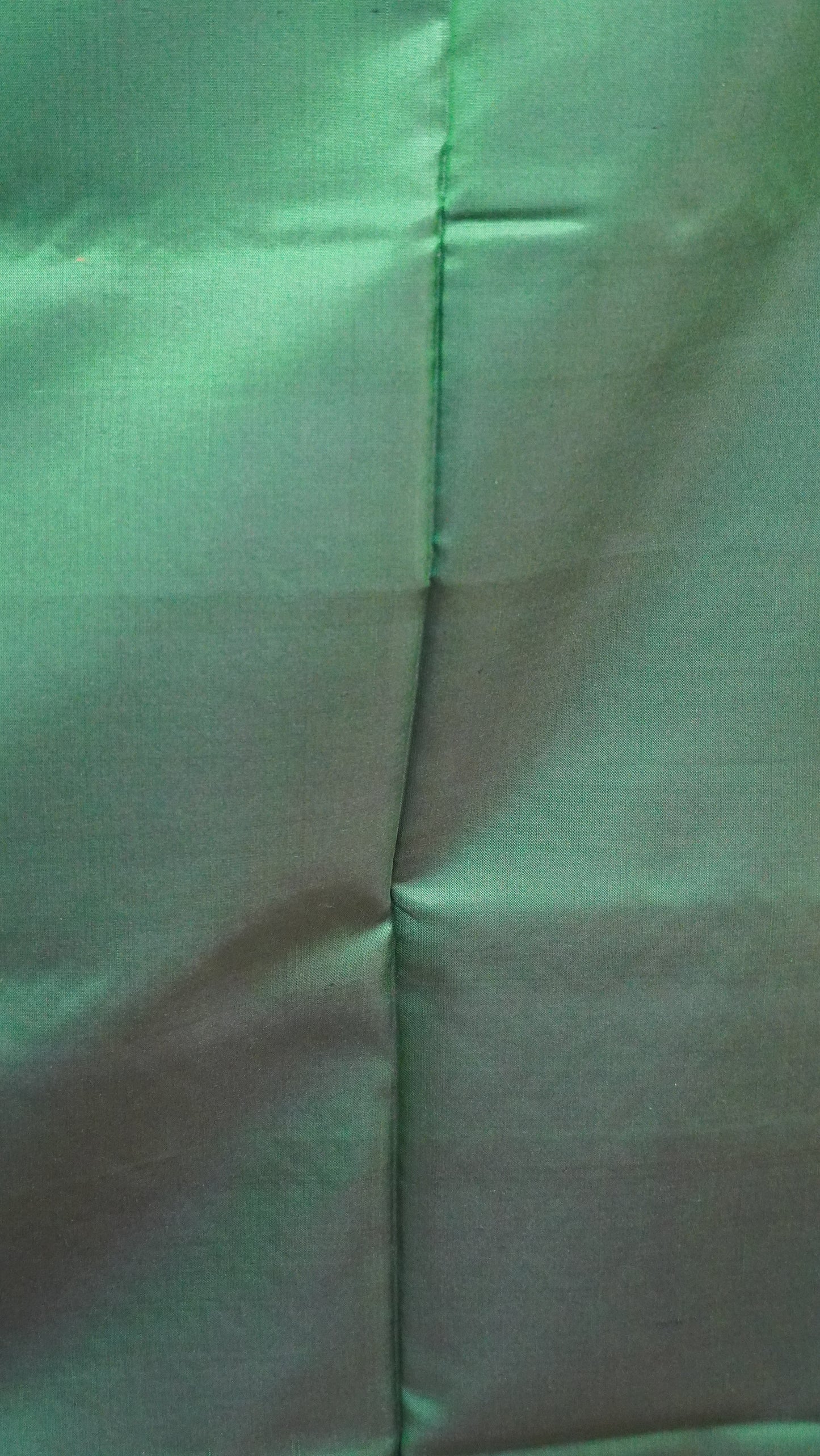 Pure Soft Silk Saree - Redish Pink-Green