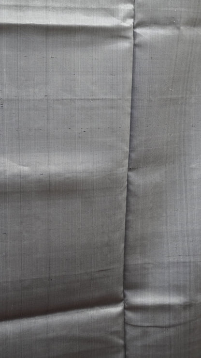 Pure Soft Silk Saree -Grey