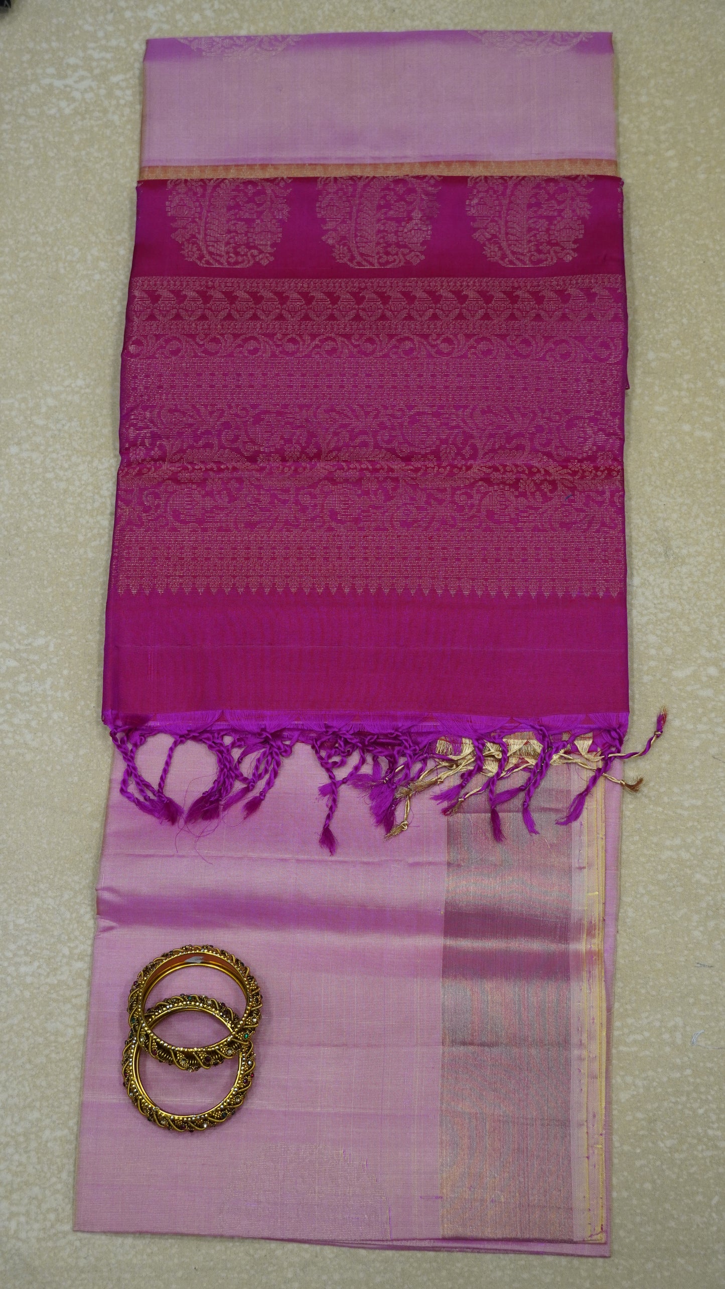 Pure Soft Silk Saree - Light Pink