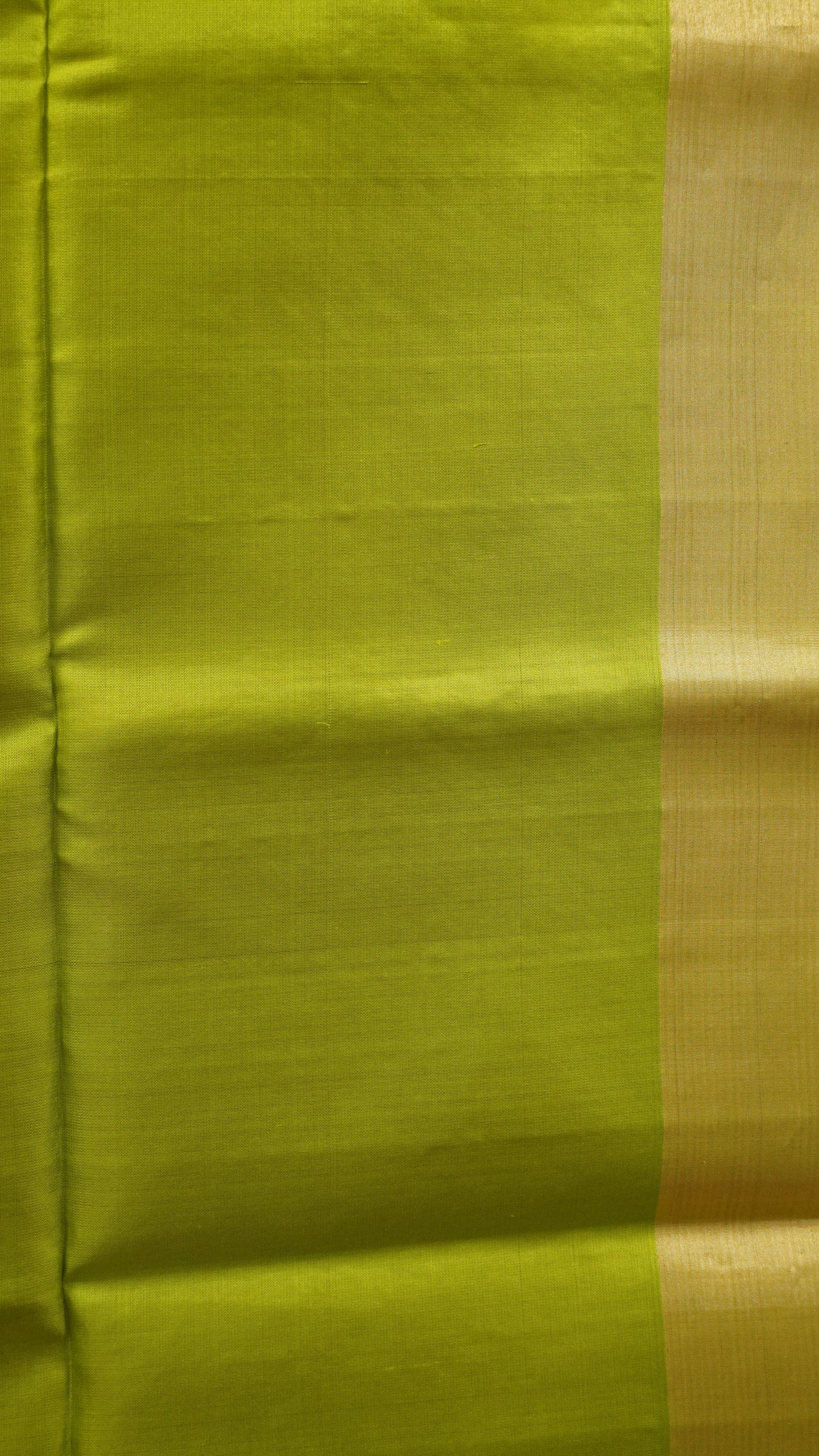 Pure Soft Silk Saree - Redish Pink-Green